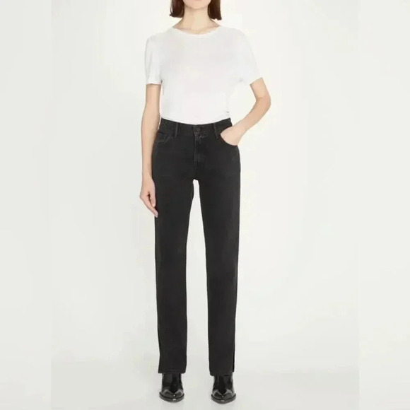 GRLFRND
Hailey Low-Rise Slim Bootcut Jeans w/ Slit Hem NEW - Picture 1 of 8